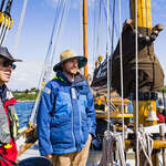 group prepping for sailing